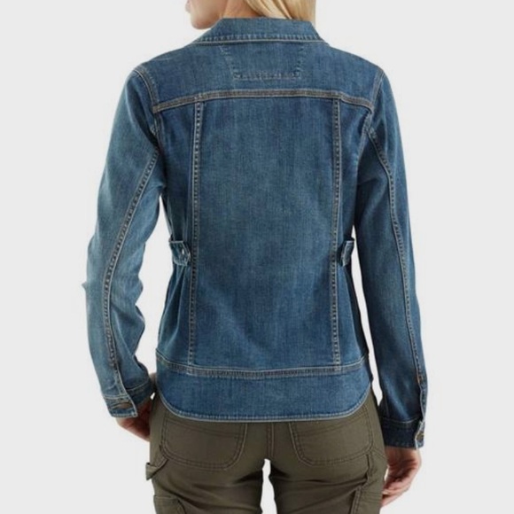 Carhartt Blue Jean Jacket - Picture 3 of 12